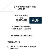 Obligations and Contracts