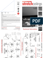 Technical Information For Typical Stretch Ceilings