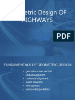 Geometric Design of Highways