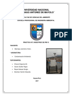 Informe N 3 de Contaminacion Ambiental