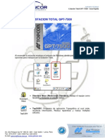 Estacion Total Topcon GPT-7500 PDF