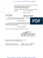 Luis Calderon Criminal Complaint