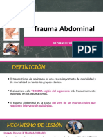 Trauma Abdominal - Rosanell Vasquez