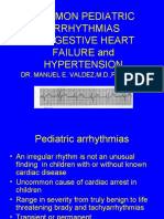 Common Pediatric Arrhythmias Congestive Heart Failure and Hypertension