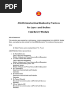 ASEAN Food Safety Module GAHP For Layers and Broilers PDF