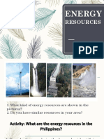 ENERGY Resources