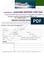 Crowley Maritime Corp Application & Interview Form