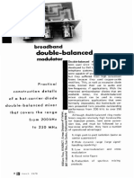 Doube Balanced Mod 03 March 1970