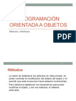 Programación Orientada A Objetos