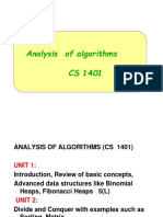 1-Analysis and Design F Algorithms