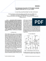 A High Gain, Low Voltage Folded-Switching Mixer: With Current-Reuse in 0.18 Cmos