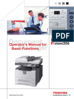 Document Manager: Operator S Manual For Basic Functions