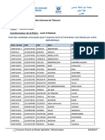 Liste 1 Concours Entretien MEC