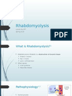 Rhabdomyolysis In-Service Wu