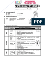 Sesiones de Aprendizaje de Inicialpreescolar