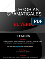 Diapositivas El Verbo