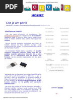 Mosfet Explicación Partes y Funcionamiento Facil Del Transistor Mosfet PDF