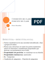 Condición de Clase y Posición de Clase