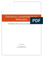 Estructura y Propiedades de Los Materiales