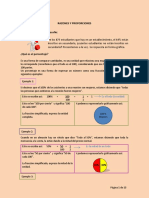 Porcentajes y Regla de Tres