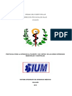 Protocolo de Sepsis