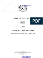 Act 94 Accountants Act 1967