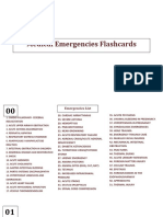 Emergencies Flashcards Complete