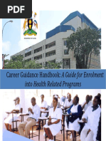 Career Guidance Handbook: A Guide For Enrolment Into Health Related Programs