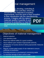 Material Management