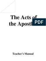 Acts of The Apostles Teacher