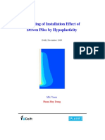 Modelling of Installation Effect of Driven Piles by Hypoplasticity - Dung PDF