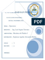 Fuerzas Sobre Superficies Curvas y Planas