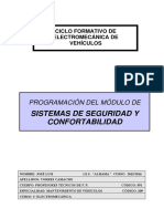 PROGRAMACION Sistemas de Seguridad y Confortabilidad 2EMV