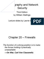 Cryptography and Network Security: Third Edition by William Stallings Lecture Slides by Lawrie Brown