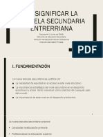 1 - Re-Significar La Escuela Secundaria Entrerriana