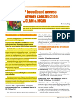 IP Broadband Access Network Construction