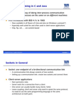 Socket Programming in C and Java