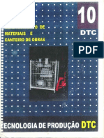 DTC - 10 - Abastecimento de Materiais e Canteiro de Obras PDF