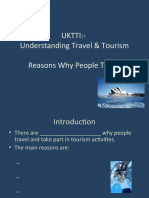 Reasons People Travel Students