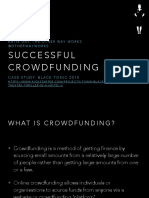 Toww Successful Crowdfunding Presentation