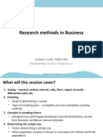 Marketing Research - 4 - 25apr2010