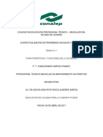 Características y Funciones de La Sociedad (Ensayo 1)