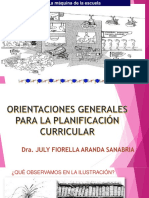 Orientaciones Generales para La Planificación Curricular