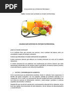 Factores Q Alteran El Estado Nutricional