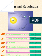 Rotation and Revolution-Seasons North