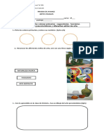 Prueba de Diagnostico Artes Visuales