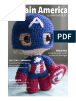 Amigurumi Capitan América