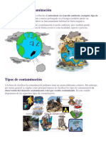 El Concepto de Contaminación