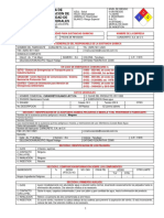 Hoja de Datos de Seguridad Curacreto Blanco