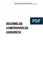 Informe de Compresión de Concreto